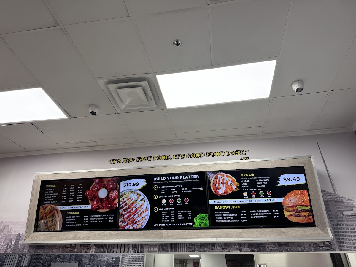 Menu Naz's Halal Food - Ellicott City-4