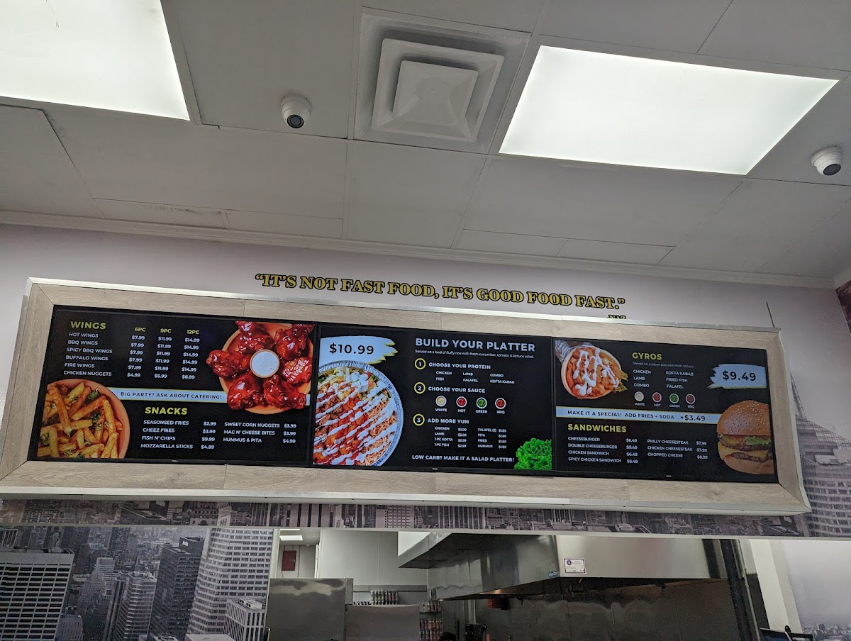 Menu Naz's Halal Food - Ellicott City-5