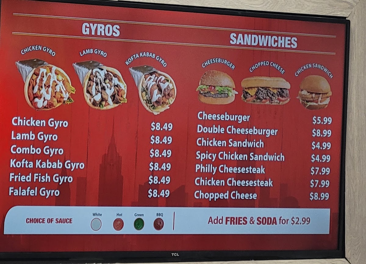 Menu Naz's Halal Food - Ellicott City-6