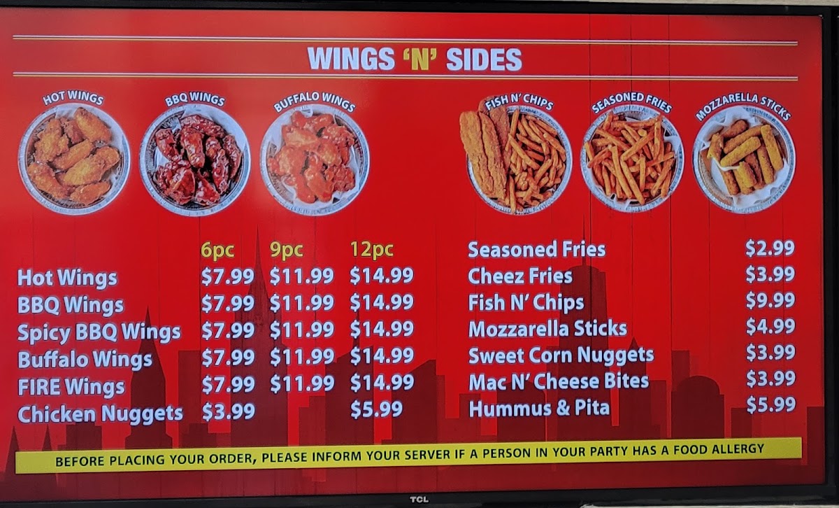 Menu Naz's Halal Food - Ellicott City-7